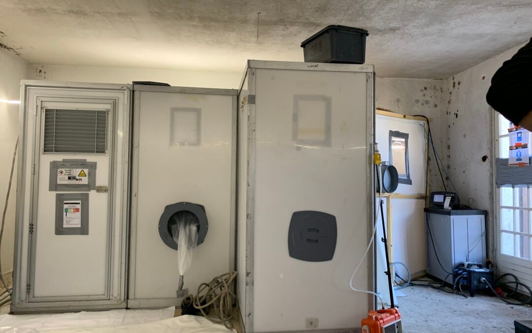 Installation des SAS personnel et déchets – Divonne-les-Bains