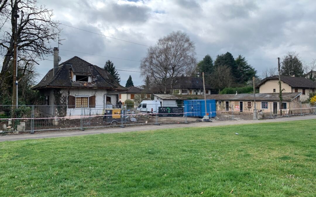 Clôture d’un chantier amiante – Divonne-les-Bains