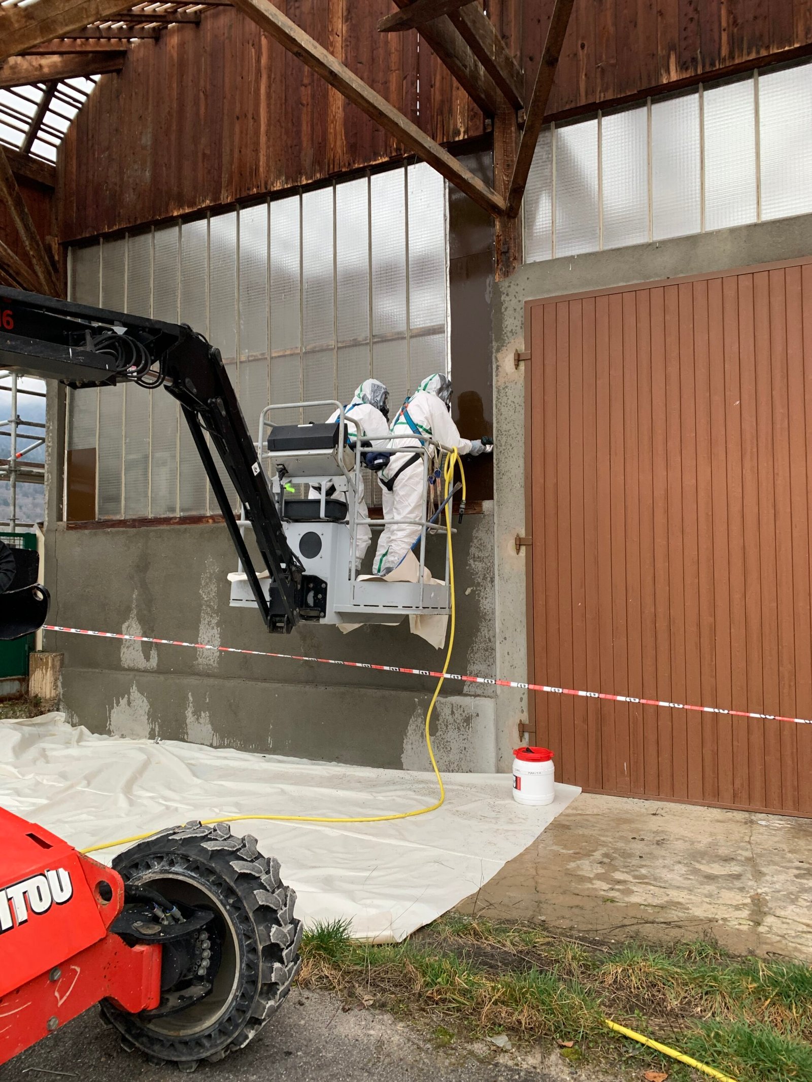 Désamiantage intérieur